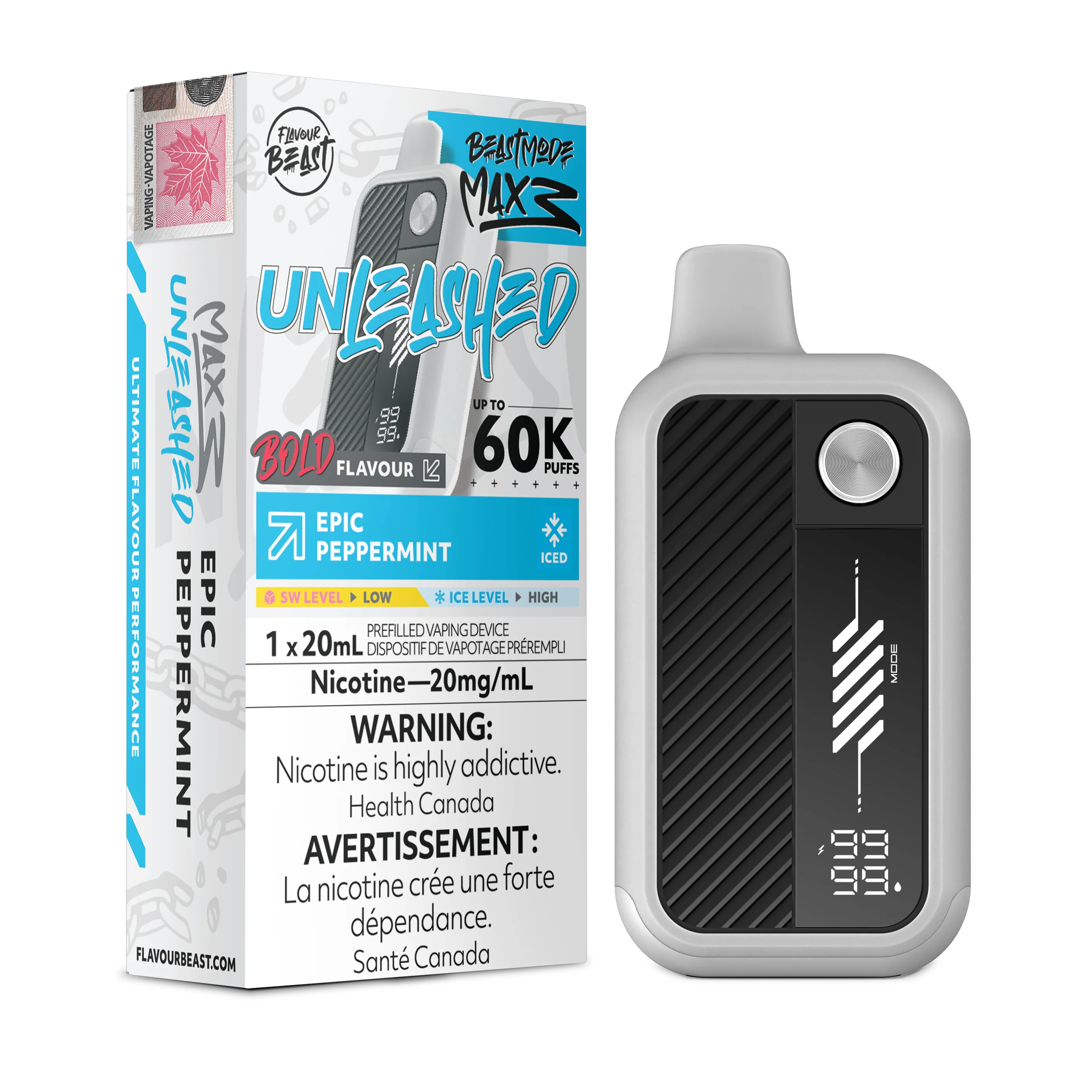 Flavour Beast Beast Mode Max 3 - Epic Peppermint