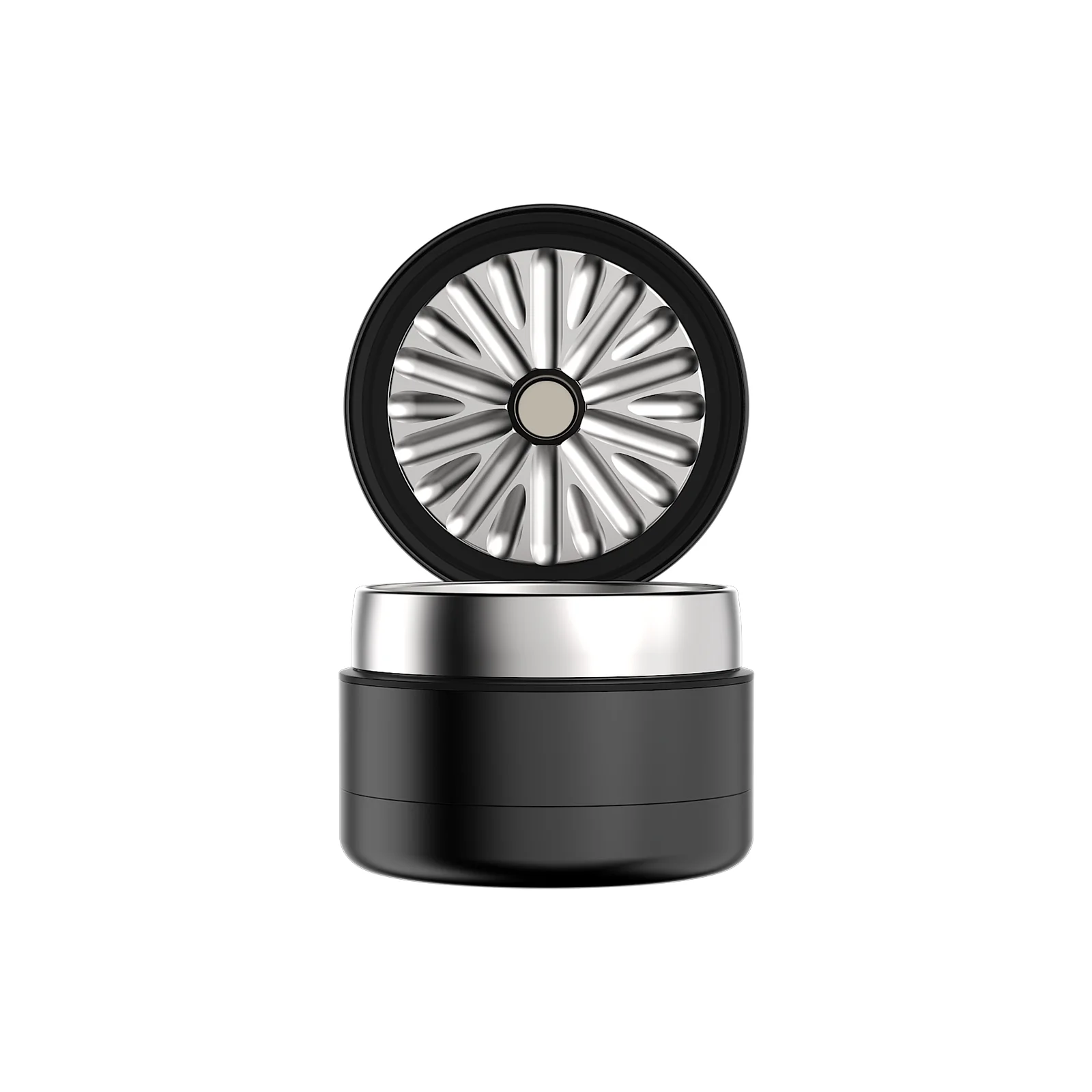 Flower Mill - Next-Gen Premium 2.5" Stainless Series - Black