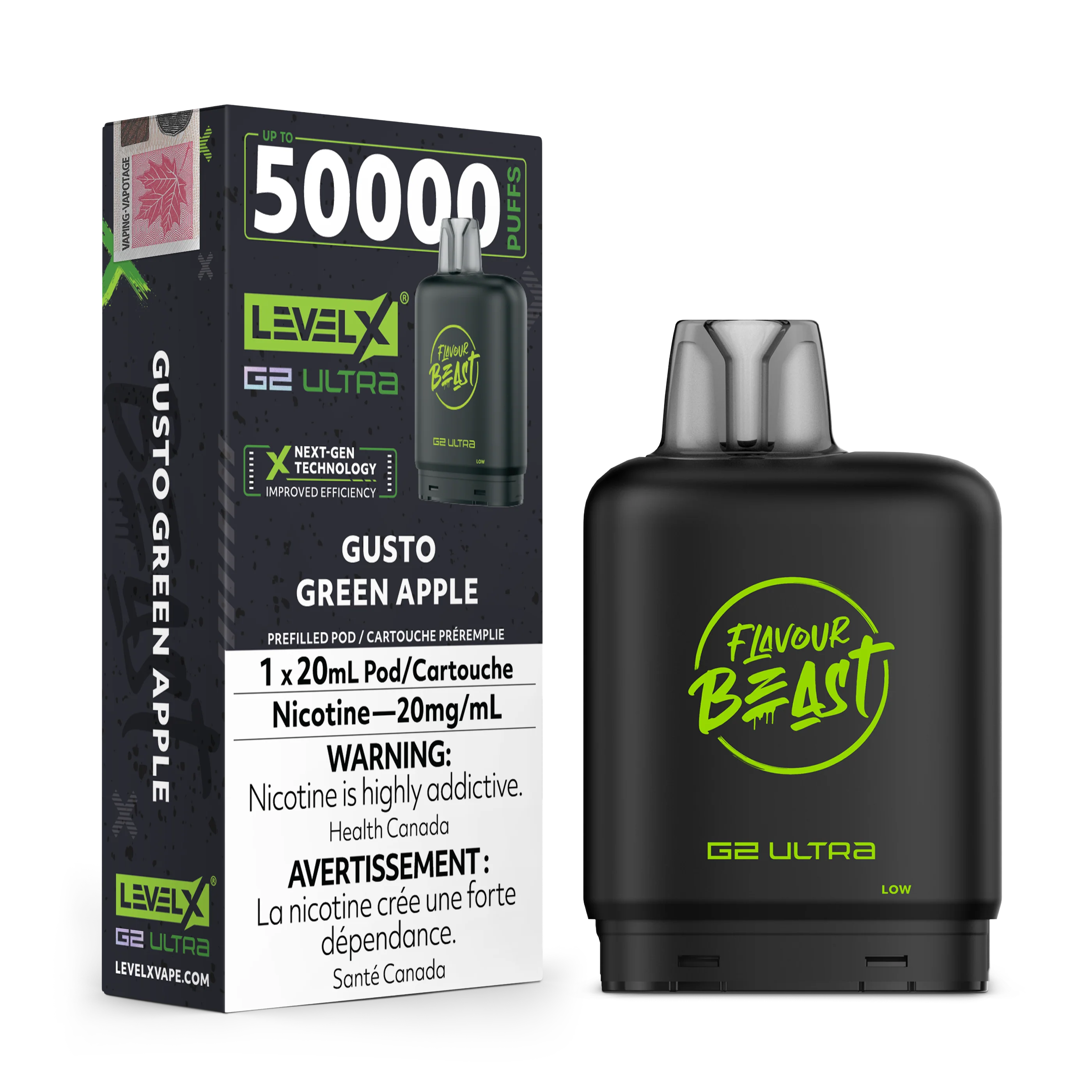Level X Ultra - Gusto Green Apple