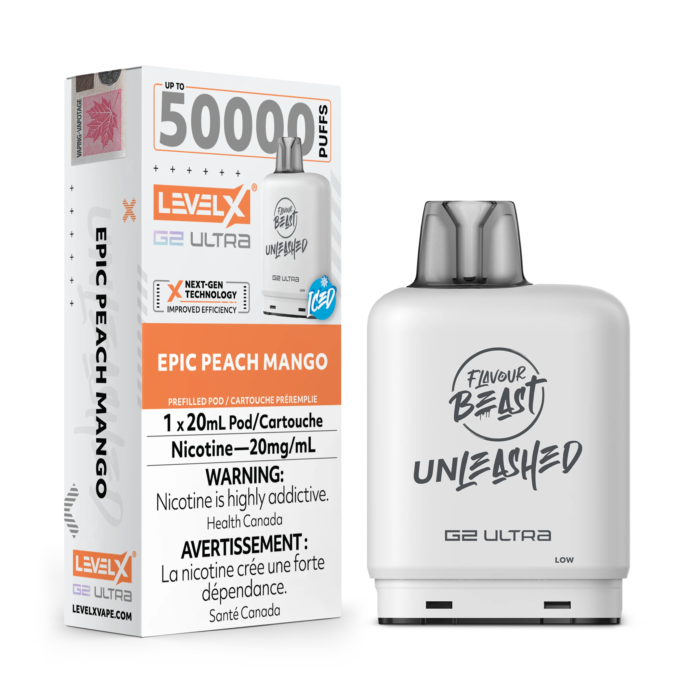Level X Ultra Unleashed - Epic Peach Mango