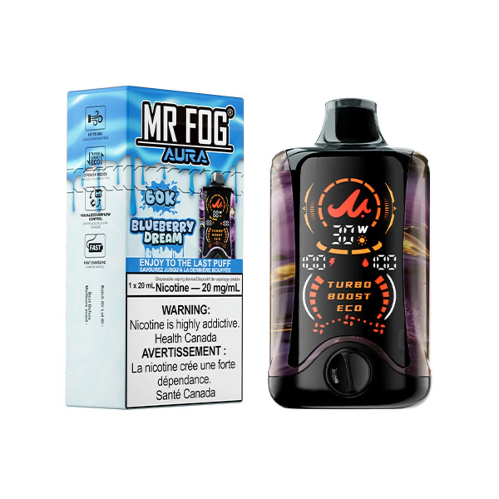 Mr Fog AURA - Blueberry Dream
