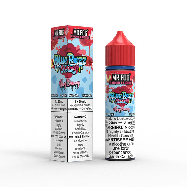 Mr Fog E-Liquid - Blue Razz Steezy Very Cherry