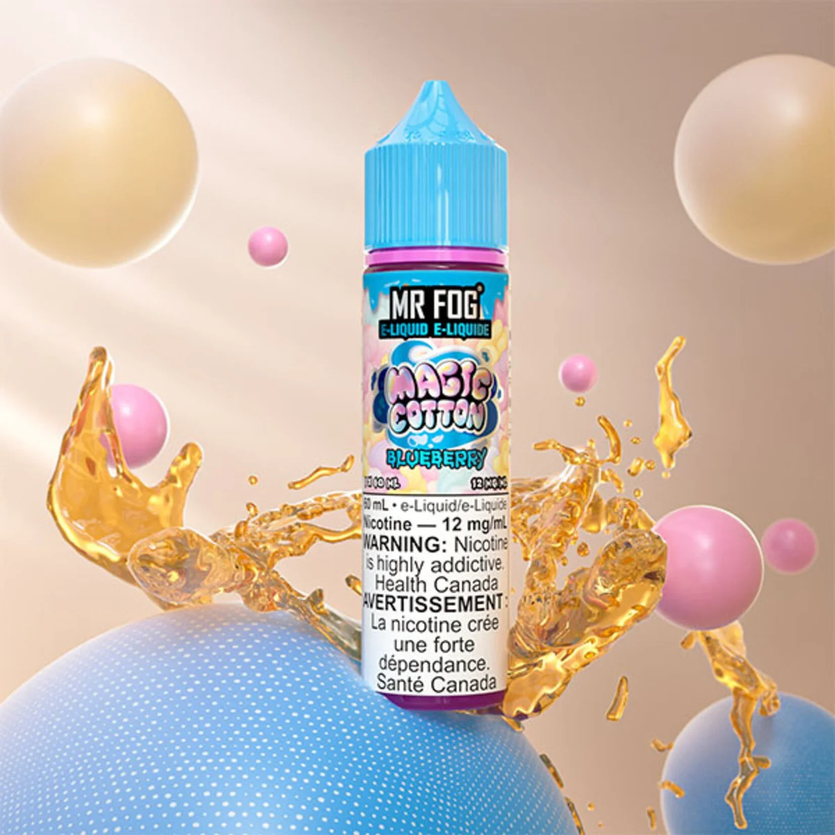 Mr Fog E-Liquid - Magic Cotton Blueberry