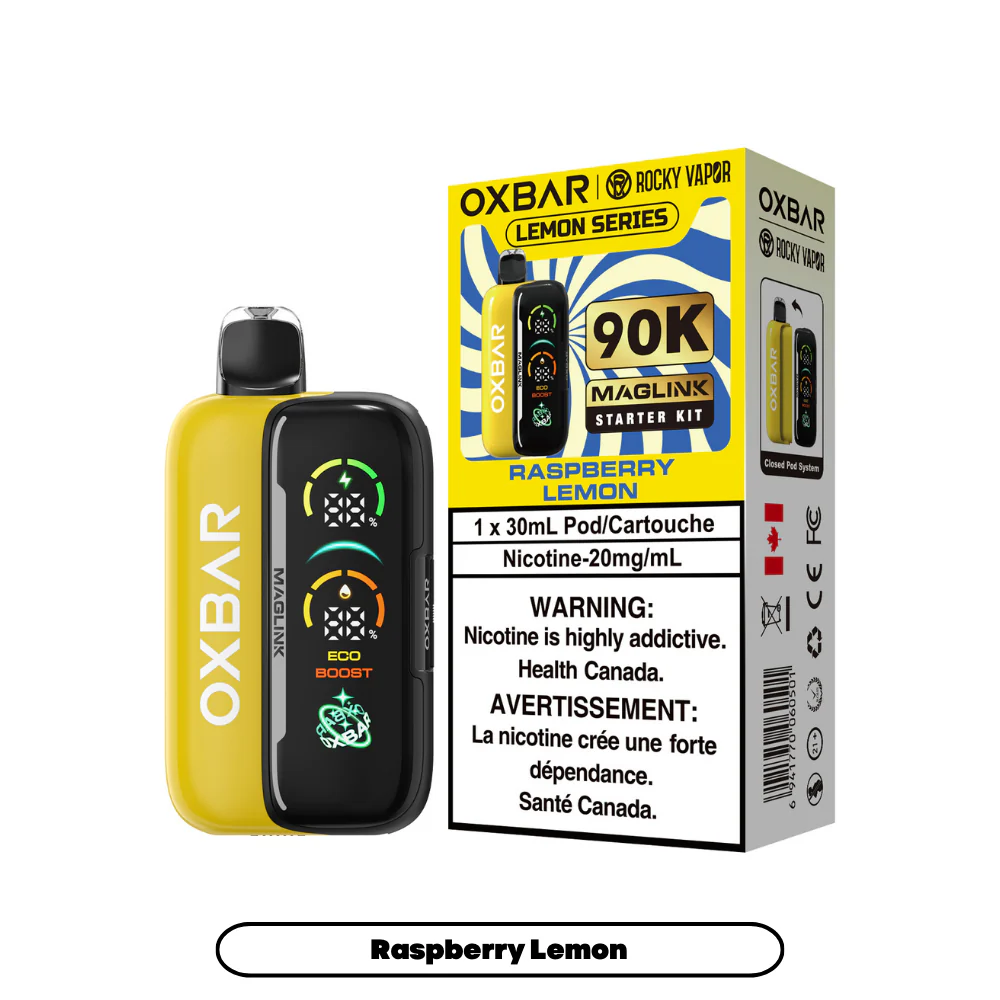 Oxbar Maglink Starter Kit - Raspberry Lemon