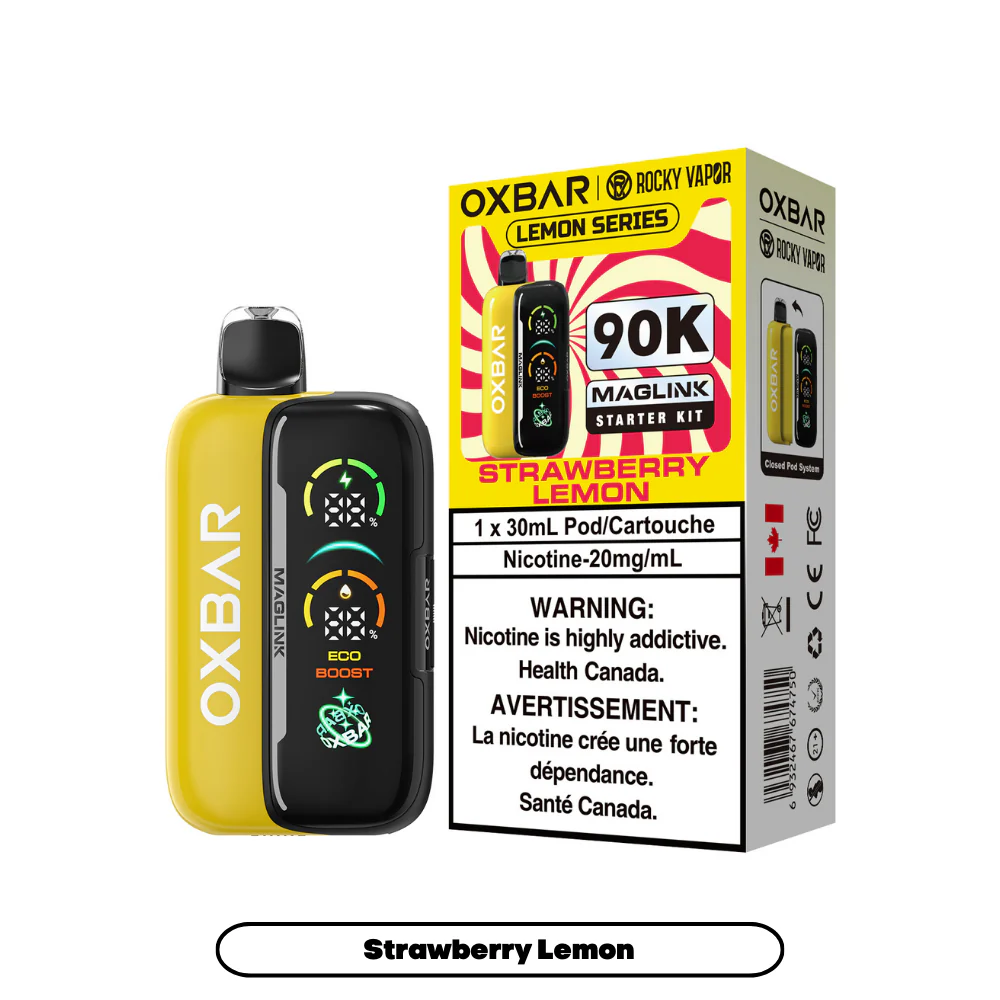 Oxbar Maglink Starter Kit - Strawberry Lemon